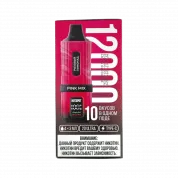 HOTSPOT 12000 Pink Mix-розовый лимонад, клубника, розовый грейпфрут, вишня 2%