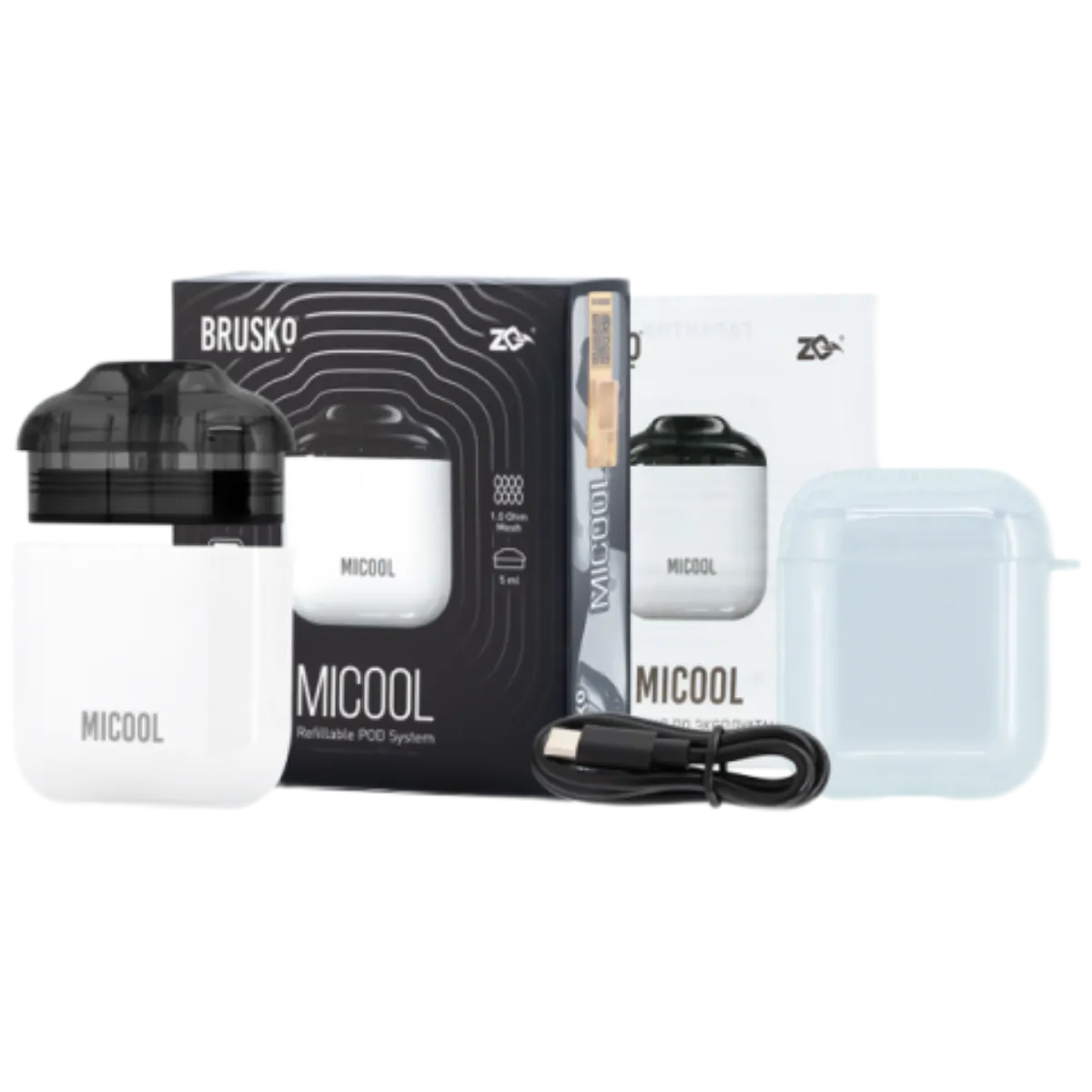 BRUSKO ZQ MICOOL 500mAh Розовый