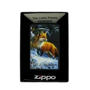 ZIPPO/48596 Linda Picken покр.Black Matte, лат/сталь,чёрн.,