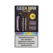 GEEK BAR PULSE X 25000 Виноград кислое яблоко 2%