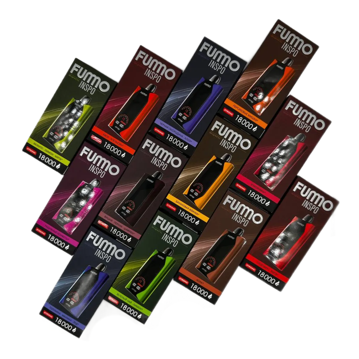 FUMMO GTS 18000 Хвоя апельсин strong 2%