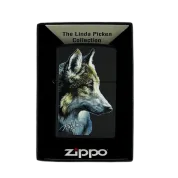 ZIPPO/48598 Linda Picken, покр.Black Matte лат/сталь, черн.