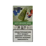 MOTI BEAKER 5000 Мармеладный мишка с черничным льдом 2%