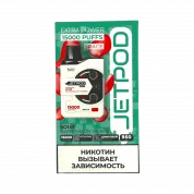 JETPOD 15000 Кислые арбузные червячки 2%