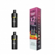 HQD LUX POD Картридж Клубника банан 2% (уп. 2 шт)