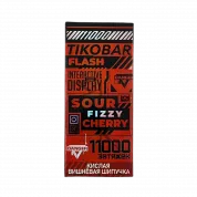 TIKOBAR FLASH 11000 Кислая вишнёвая шипучка 2%